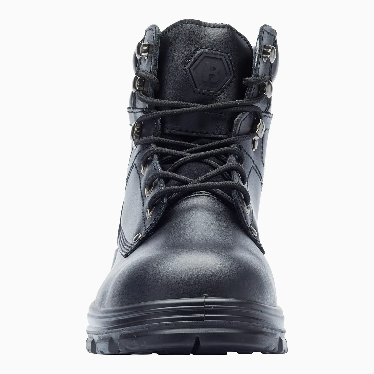 Blackrock Ultimate S3 Botas de Seguridad Resistentes al Agua con Protección Antiestática, Piel Negra, Hiker con Puntera de Acero y Suela de Acero Protectora, Botas de Trabajo de Seguridad Ligeras