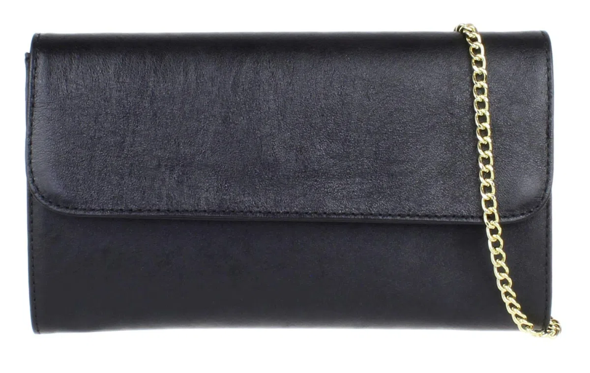 Girly Handbags Cocodrilo del ante del bolso de embrague