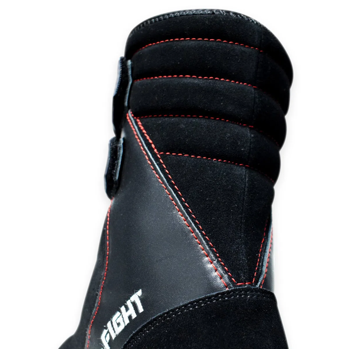 FOX-FIGHT Extreme, Botas de Boxeo, de Piel auténtica Professional, Color Negro, 45 EU