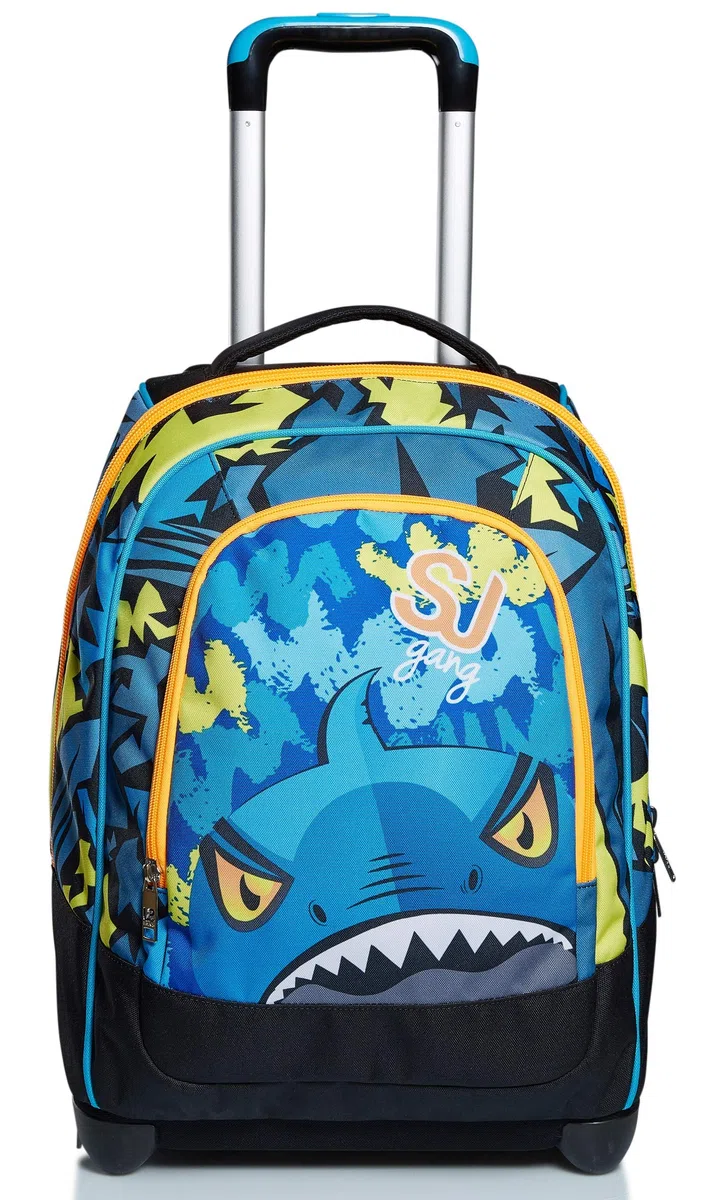 SJ GANG STYLE JAM GANG Big Trolley Mochila 2 en 1 con sistema Cross-Over Unisex niños (Pack de 1)