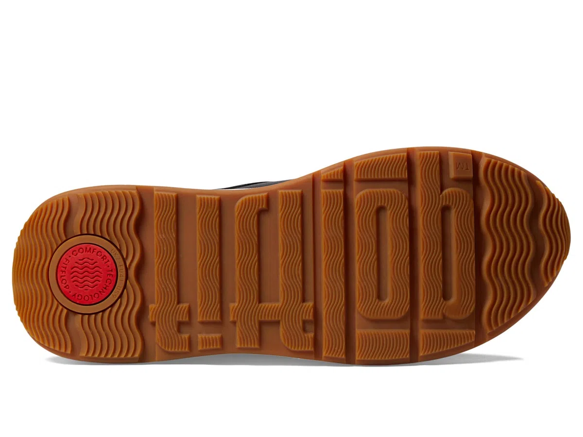Fitflop F-Mode Leather/Suede Flatform Sneakers ZapatillasMujer