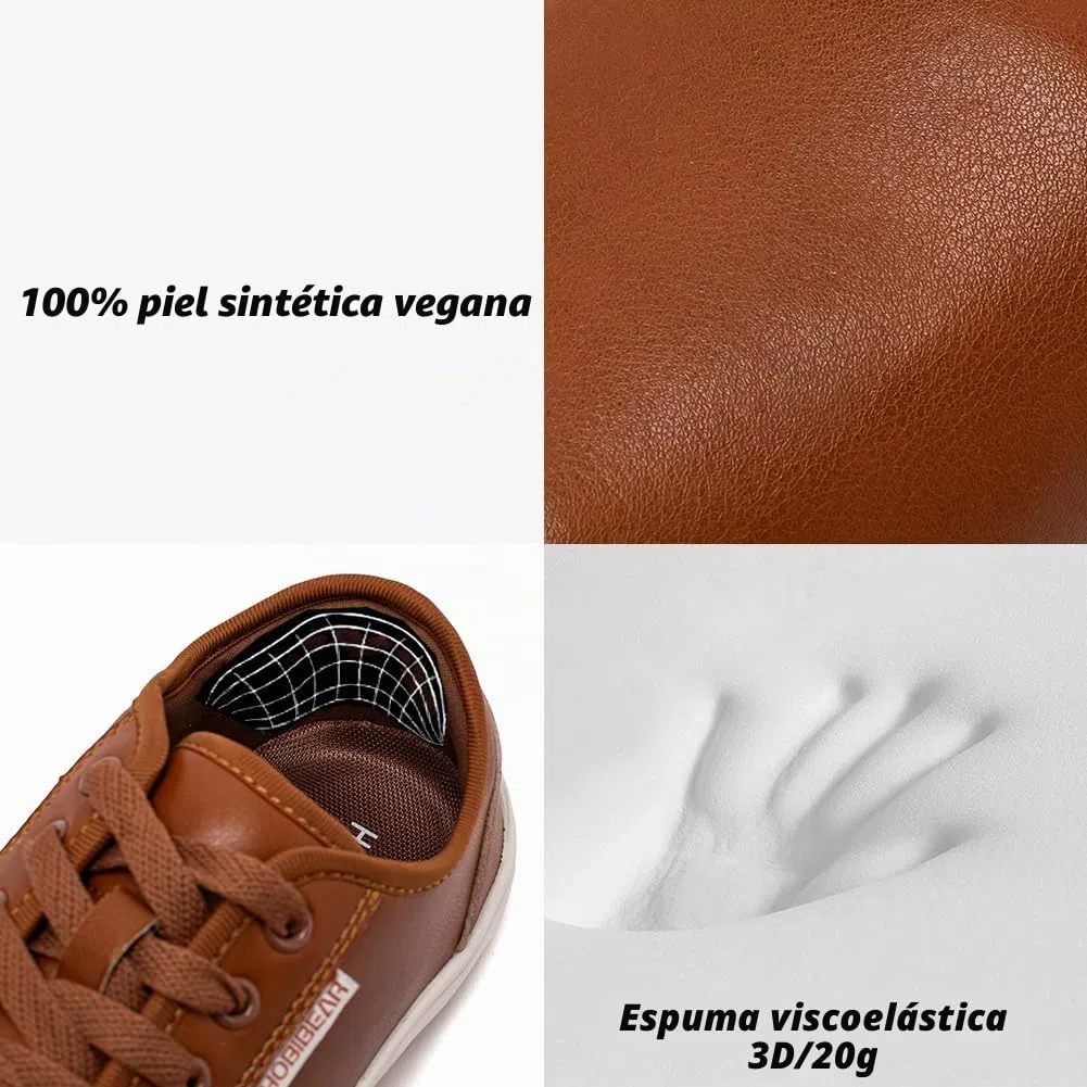 HOBIBEAR Zapatillas anchas minimalistas de moda para hombre y mujer, sin caída, ligeras y cómodas