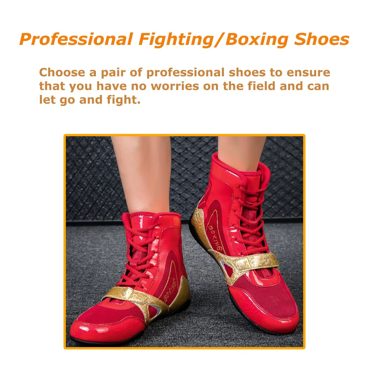 Kervaky Zapatos de lucha libre para hombre, zapatos de boxeo profesionales, zapatillas de fitness, ligeras, transpirables, para levantamiento de pesas, zapatos de entrenamiento