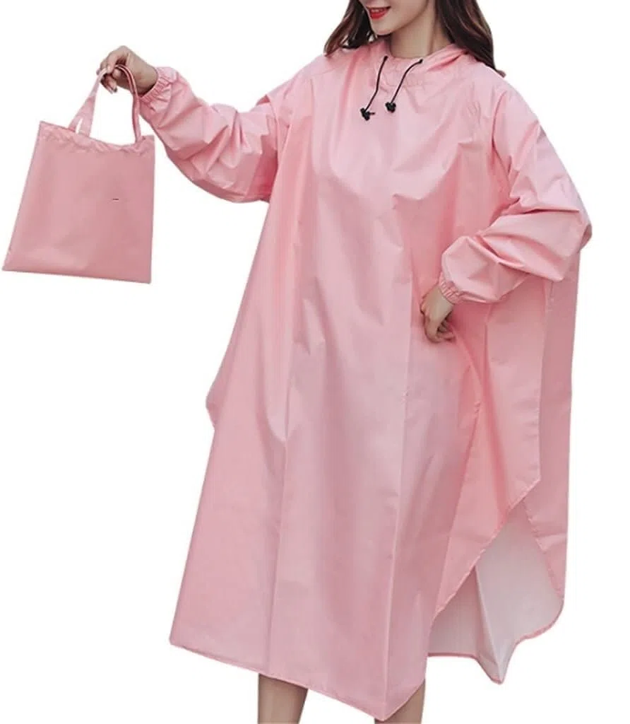 Capa de Lluvia Reutilizable Mujeres Adultas Poncho Ciclismo Impermeable Delgado Y Portátil Viajes Al Aire Libre Camping Ropa de Agua para Exteriores