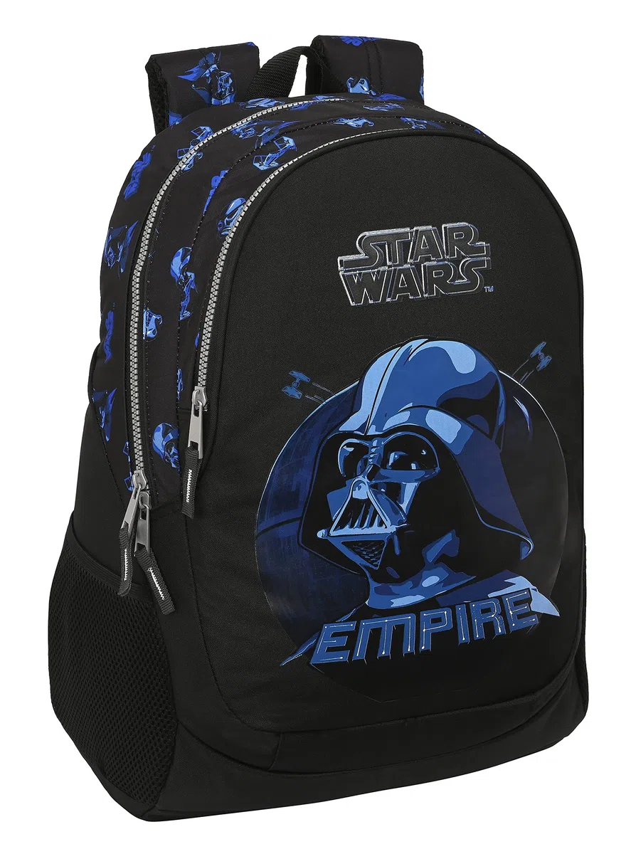 STAR WARS Digital Escape - Mochila Escolar Infantil, Ideal para Niños de Diferentes Edades, Cómoda y Versátil, Calidad y Resistencia, 32x16x44 cm, Color Negro