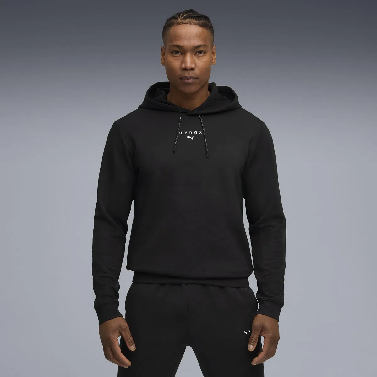 PUMA Sudadera con Capucha para Hombre M X Hyrox Cloudspun