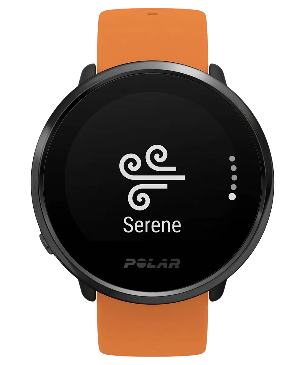 Digital Modelo Polar Ignite Black/Black M/L Incl. Orange Wristband. Marca Polar