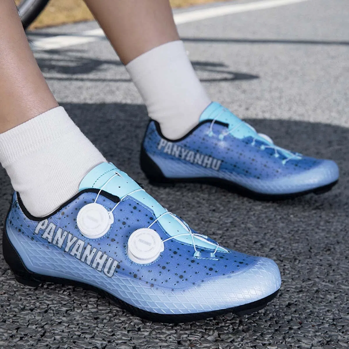 Zapatilla de Ciclismo Hombre Mujer Respirables Antideslizantes
