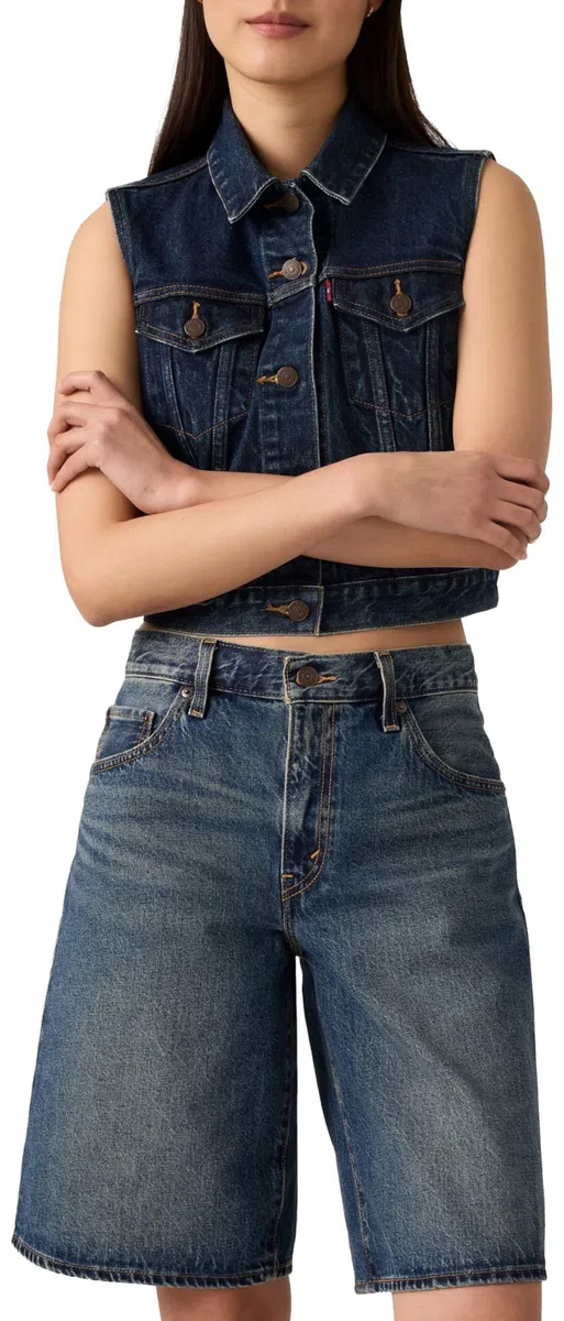 Levi'S Baggy Dad Jorts Pantalones Cortos Mujer
