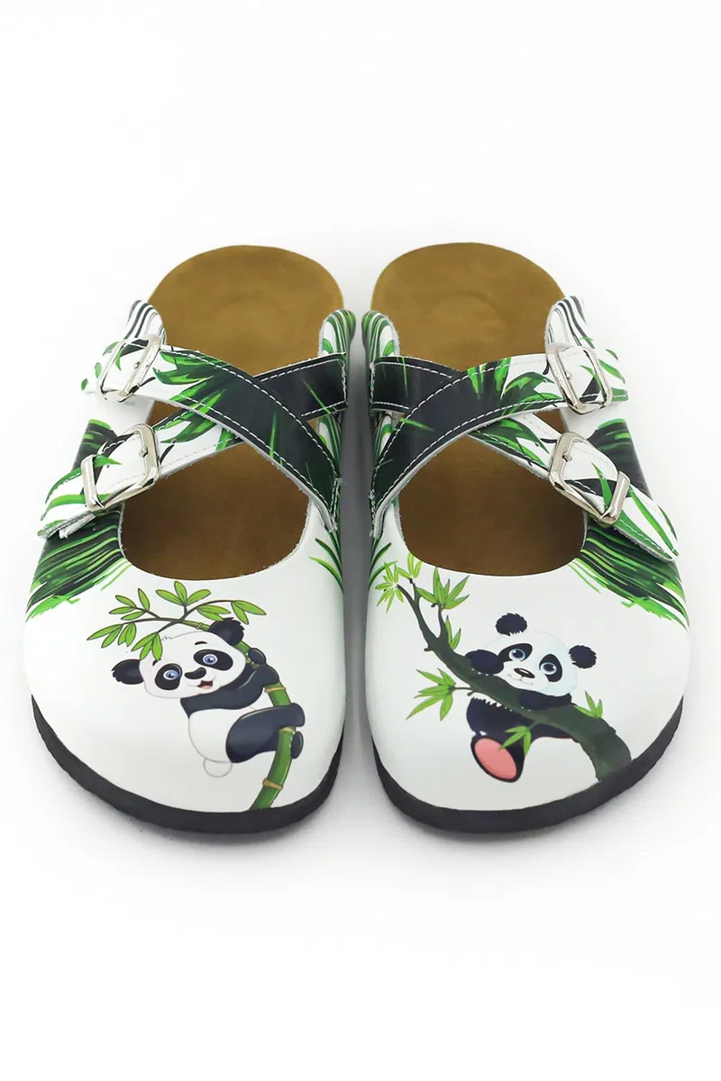 Terlik Sabo Suela de Corcho ST170 Zuecos de Cuero Mules Zapatillas Zapatos Sabot, Mujer