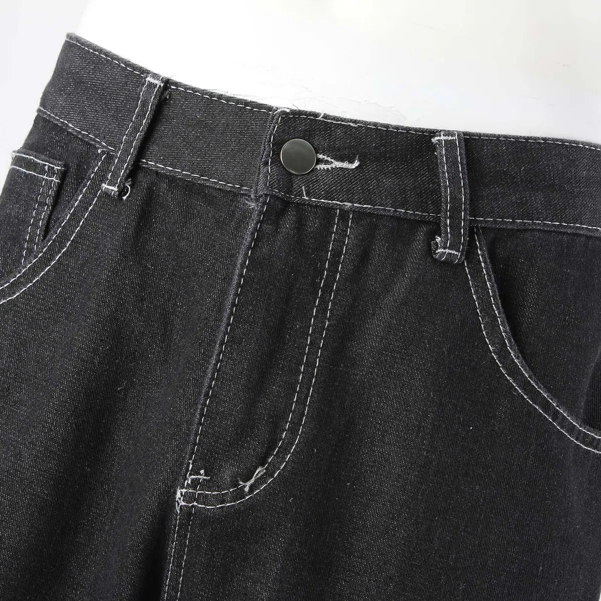 Genérico Pantalones De Mezclilla Ajustados para Hombre Pantalones Deportivos Rasgados Desgastados Desgastados Ajustados para Uso Diario Vaqueros De Hombre Vaqueros Rectos