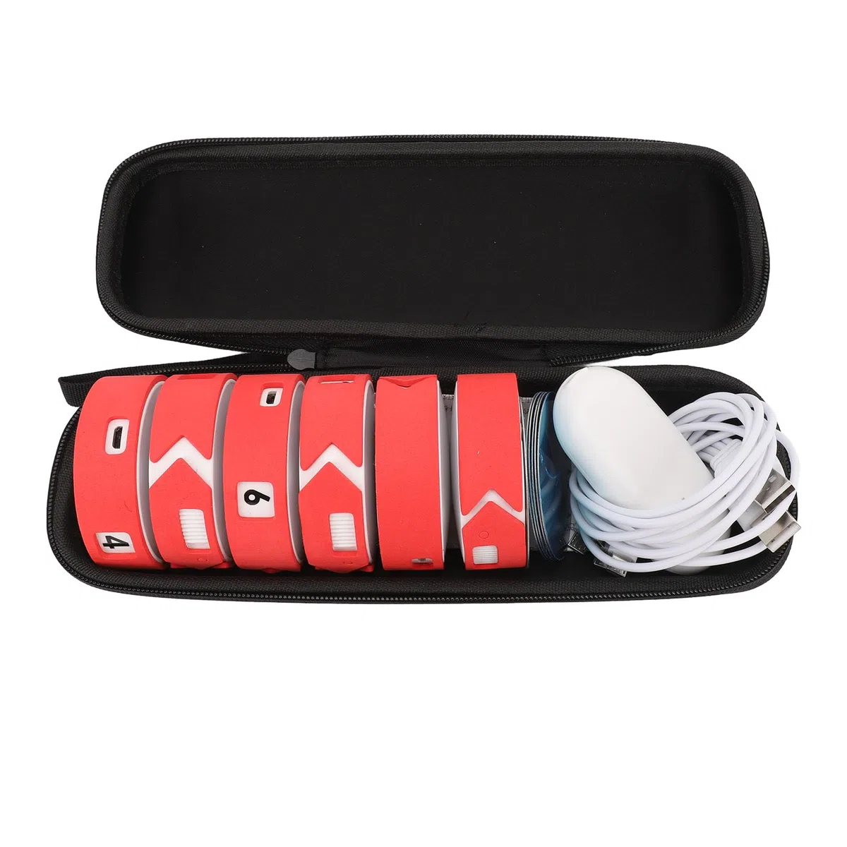 Sports Agility Training Light Kit con bolsa de almacenamiento, equipo de entrenamiento de reacción, entrenador de luces deportivas, mejora el tiempo de reacción, agilidad y habilidades