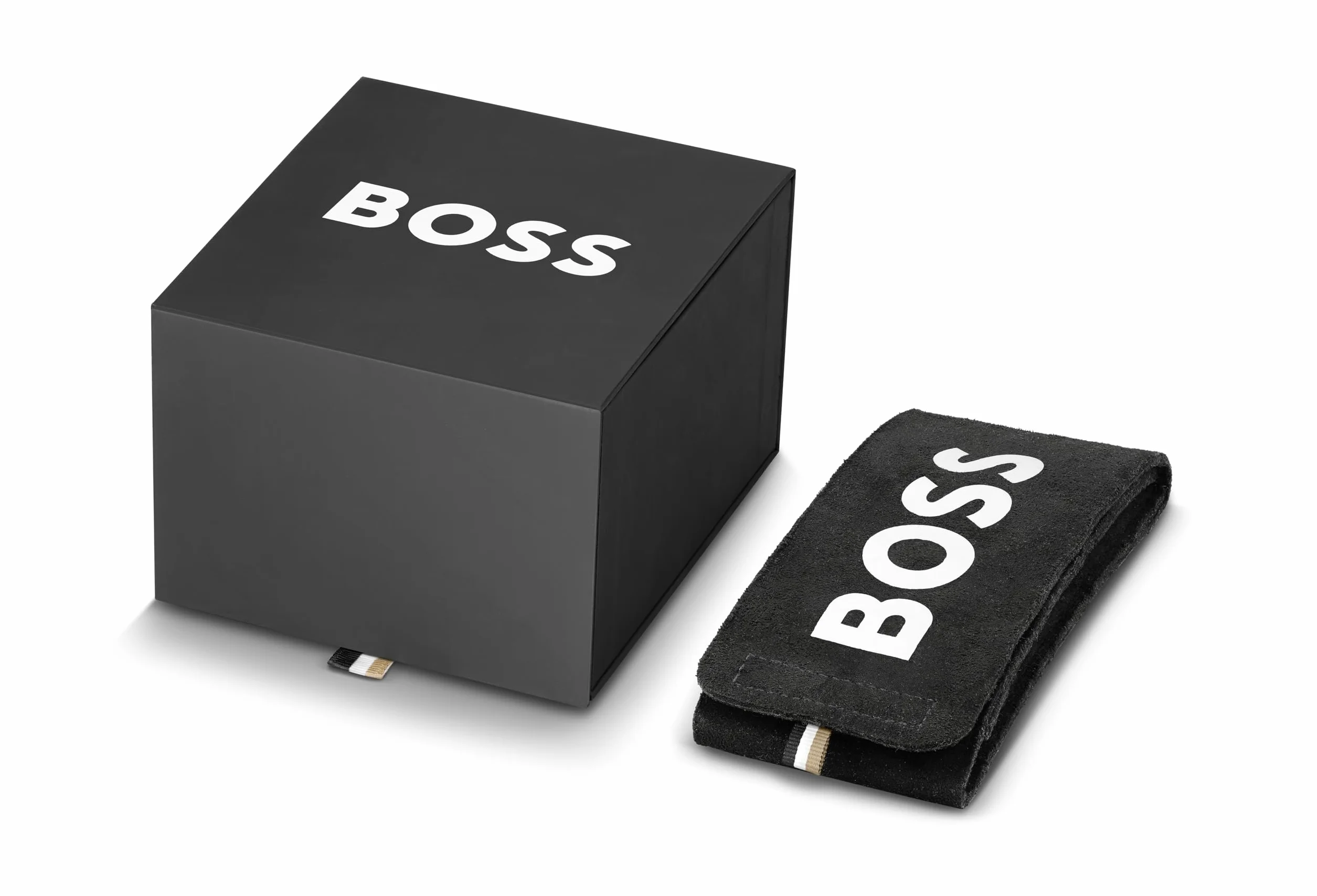 BOSS Reloj Analógico de Cuarzo Multifunción para Mujer Colección Symphony Collection con Correa en Acero Inoxidable o en Piel