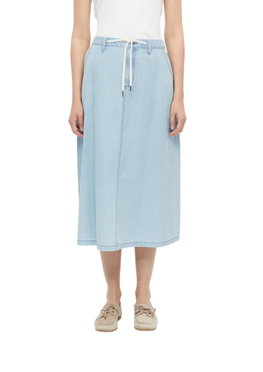 s.Oliver 2179826 Falda Vaquera Midi Mujer