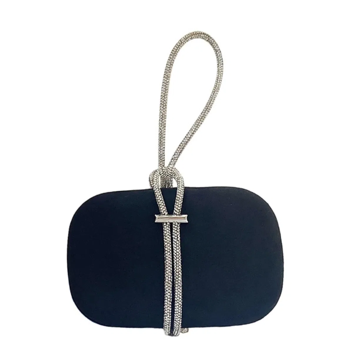 Bolso De Noche Bolso De Mano Elegante De Terciopelo con Diamantes De Imitación para Mujer Bolso De Noche Bolso De Mano para Fiesta Banquete Boda