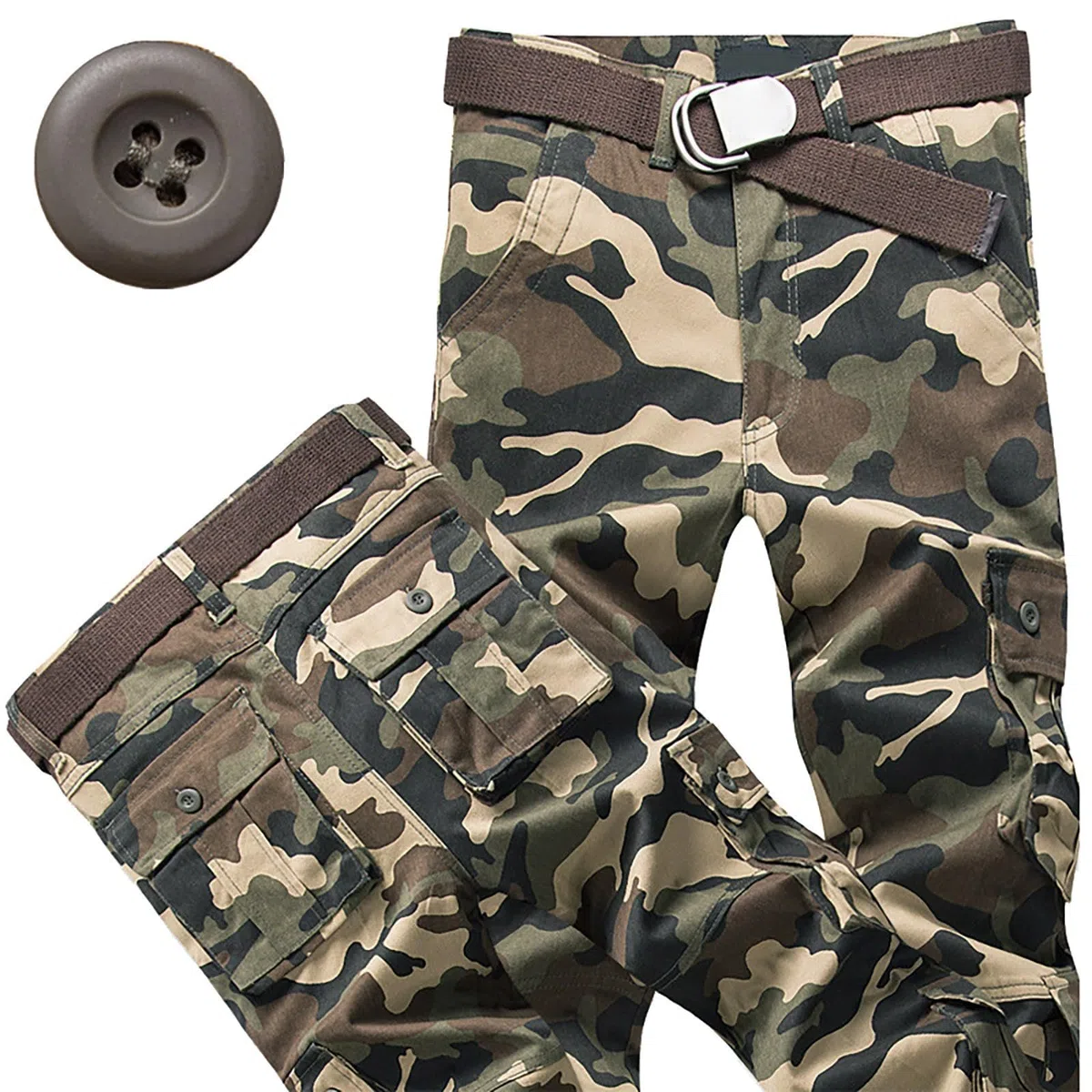 Pantalones cargo de algodón para hombre, pantalones chinos holgados, pantalones de trabajo, pantalones de trabajo, pantalones cargo, pantalones multibolsillos, pantalones de deporte, ropa de trabajo,