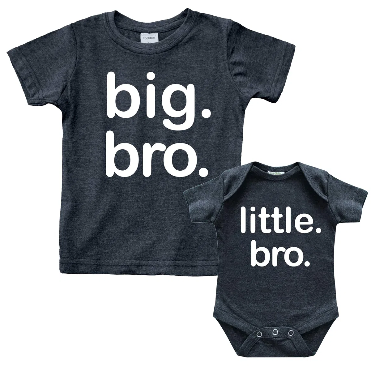 Unordinary Toddler Big bro Little bro Outfits Big Brother Little Brother Little Brother - Conjunto de regalo para bebé