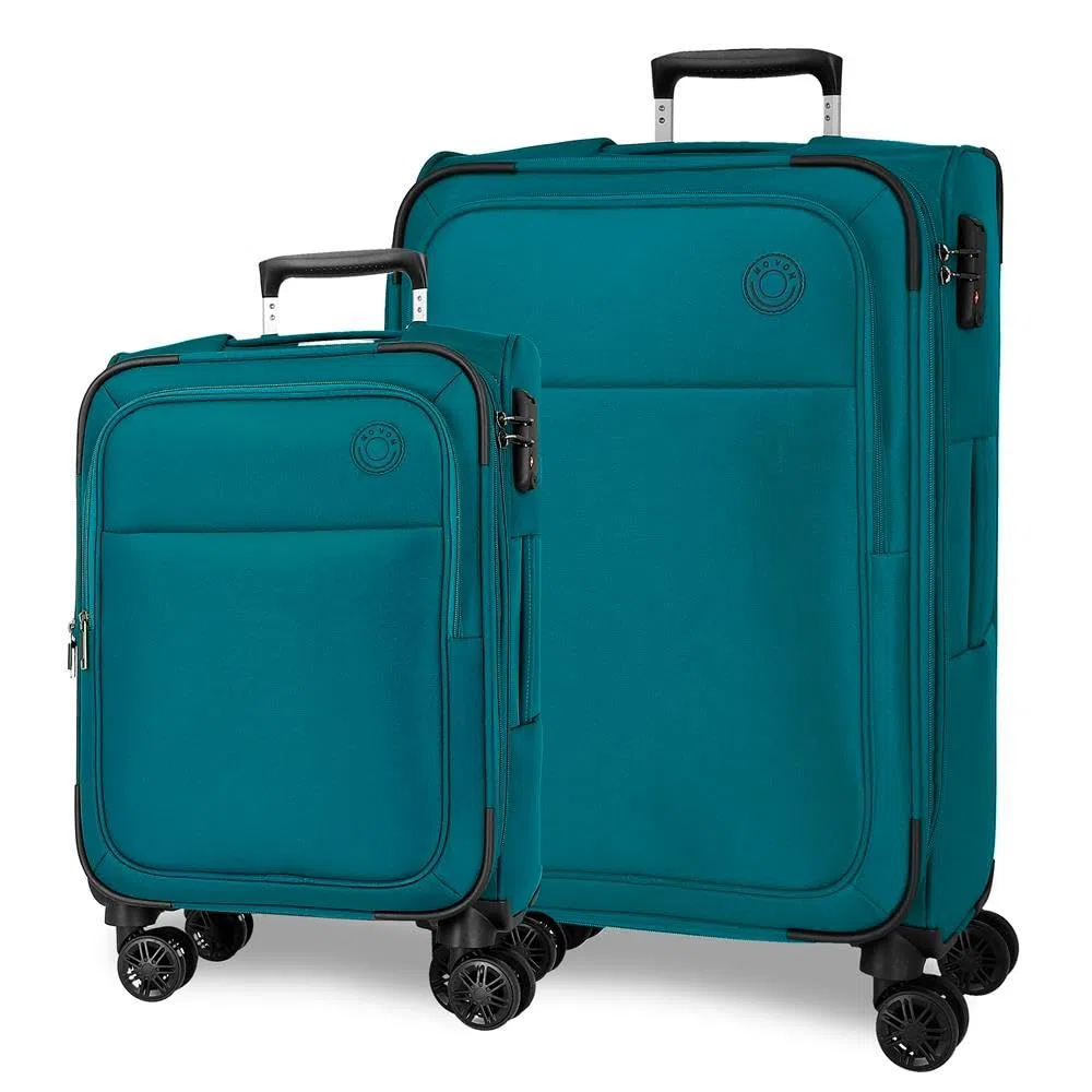Movom Atlanta Maleta Fabricada en Poliéster Cierre TSA 4 Ruedas expandible 3cm Equipaje de Mano de Joumma Bags
