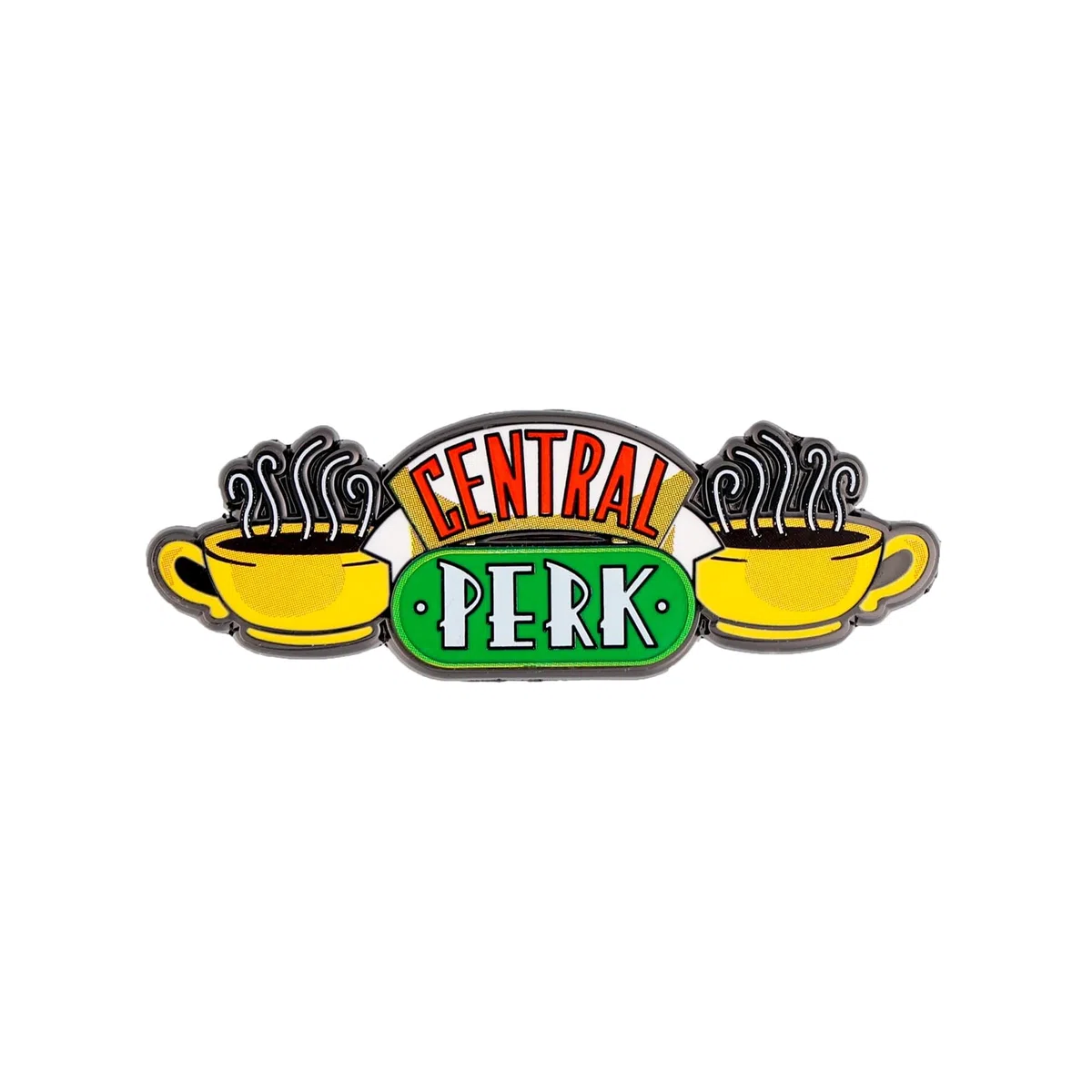 Pin esmaltado con logotipo de Friends Central Perk | Accesorios de insignia para cordón, mochila