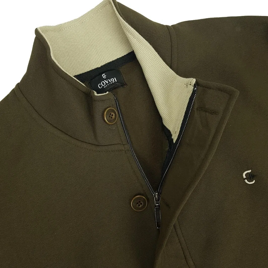Sudadera Cárdigan Chaqueta con Botones Cremallera Bolsillos Cremallera Hombre Tallas Grandes XXXXL 5X