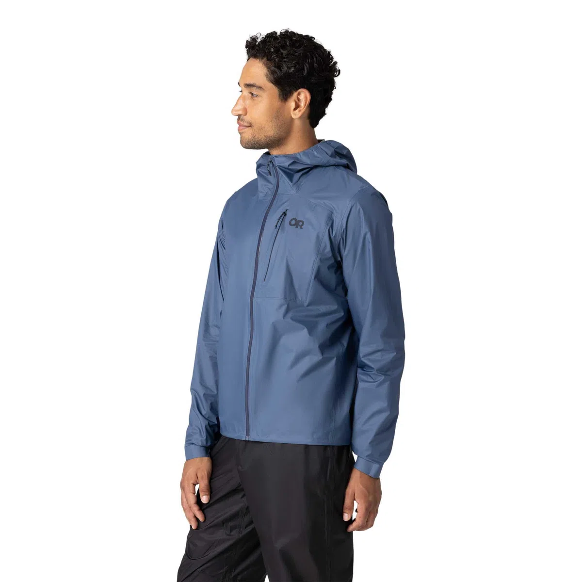Outdoor Research Chaqueta Helium UL para hombre, ligera, impermeable, transpirable, resistente al viento, con costuras selladas