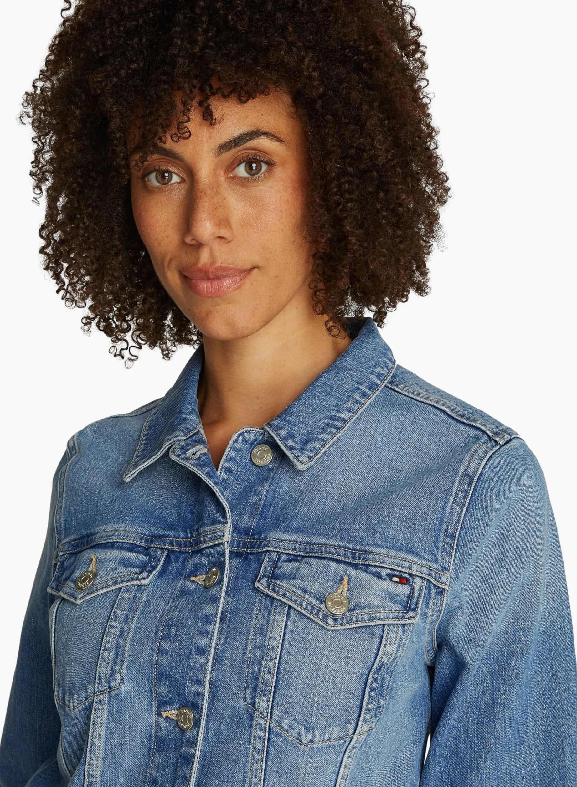 Tommy Hilfiger Cazadora vaquera Mujer Uma Slim Fit