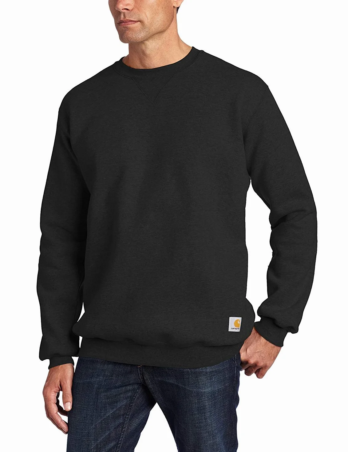 Sudadera de Carhartt, con cuello redondo, para hombre (K124)