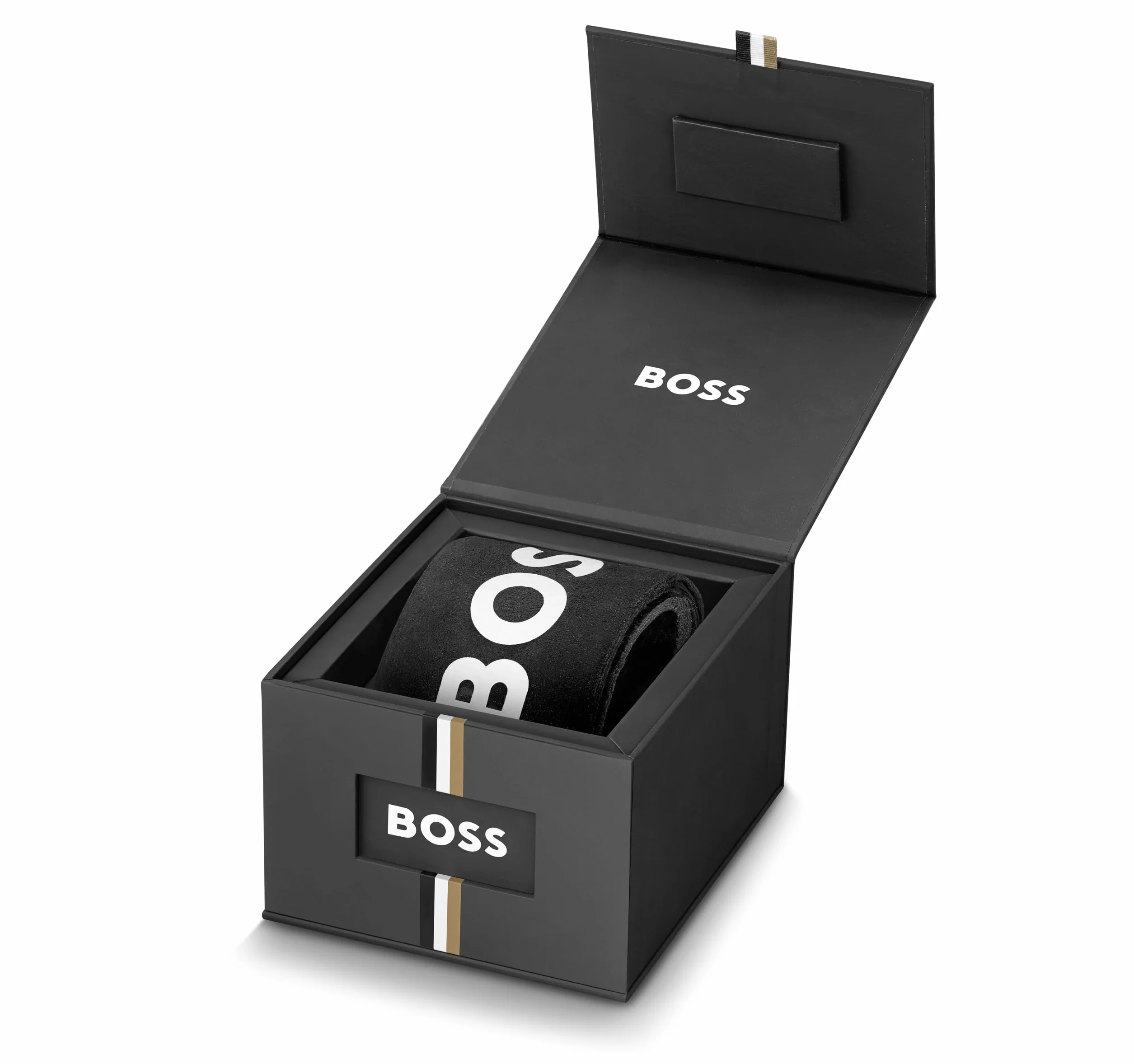 BOSS Reloj Analógico de Cuarzo Multifunción para Mujer Colección Symphony Collection con Correa en Acero Inoxidable o en Piel