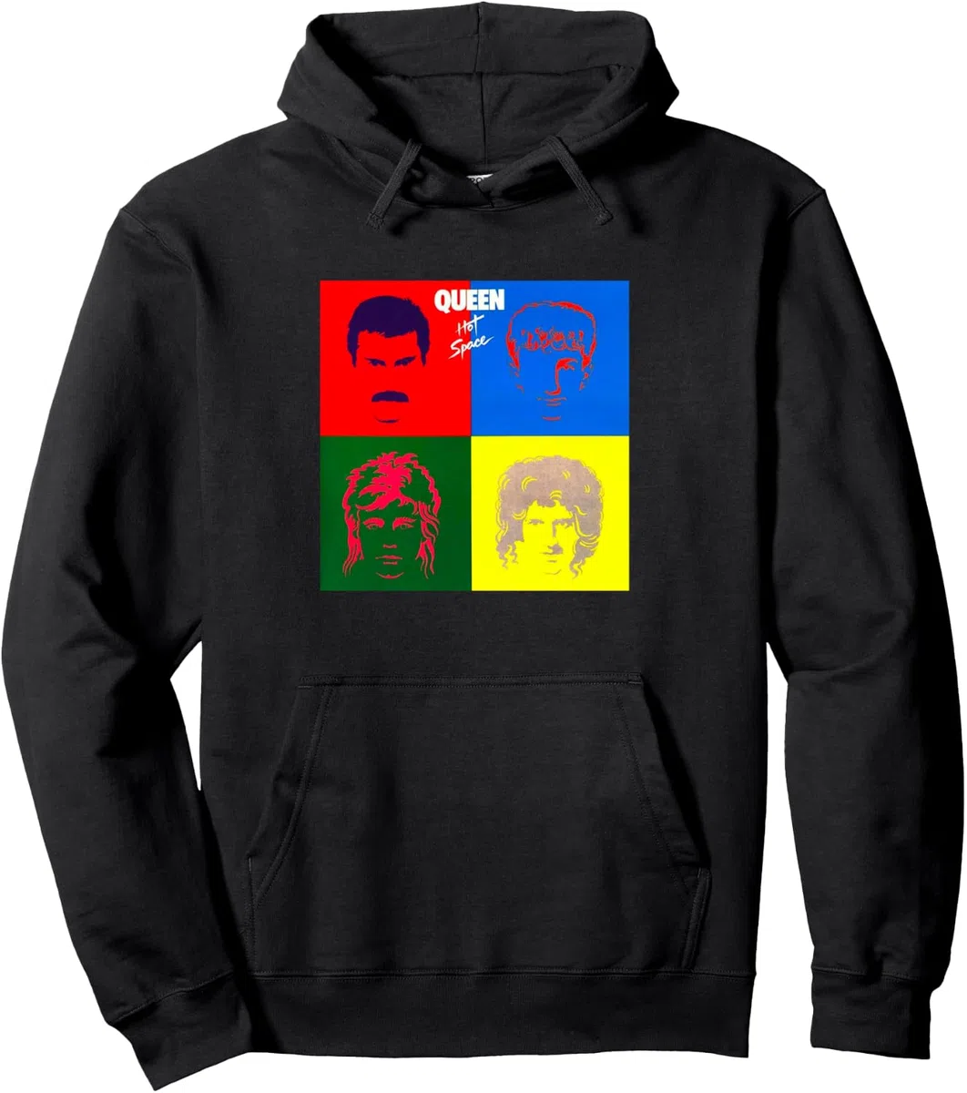 Oficial Queen Hot Space Sudadera con Capucha Sudadera con Capucha