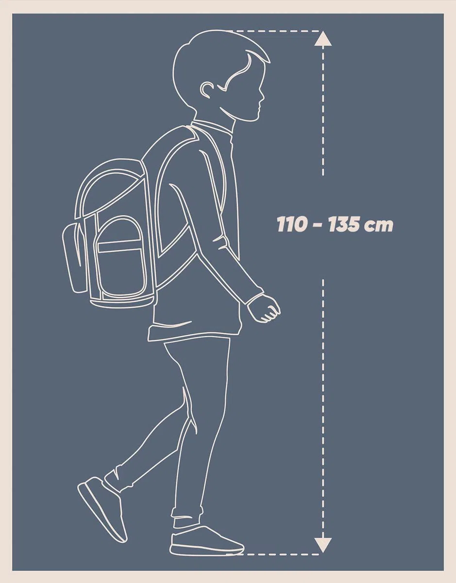 Baagl Juego de 3 mochilas escolares Ergo para 1ª clase, mochila ergonómica para escuela primaria con correa para el pecho, dragón, Juego de mochila escolar