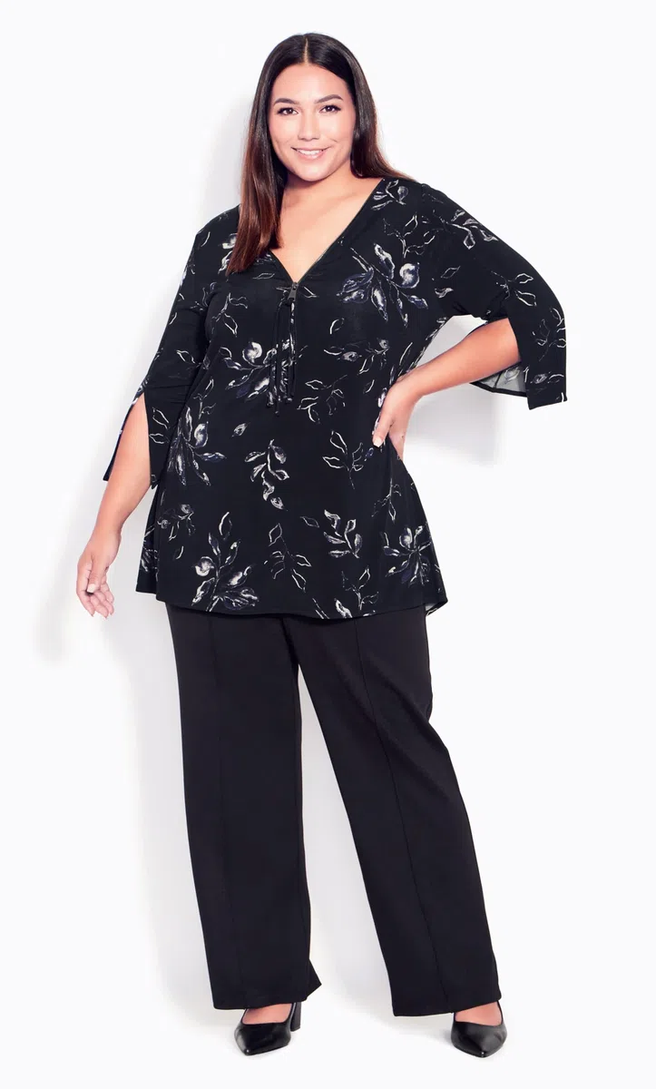 AVENUE Plus Size Top Luella Blusas para Mujer