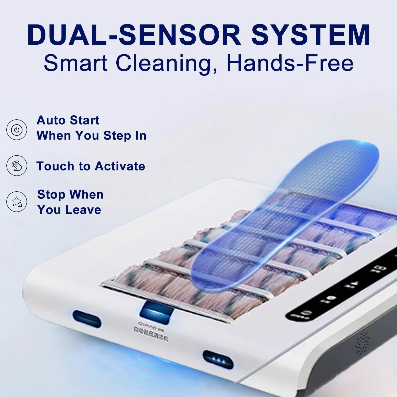 Máquina Automática Limpiadora de Suelas de Zapatos
