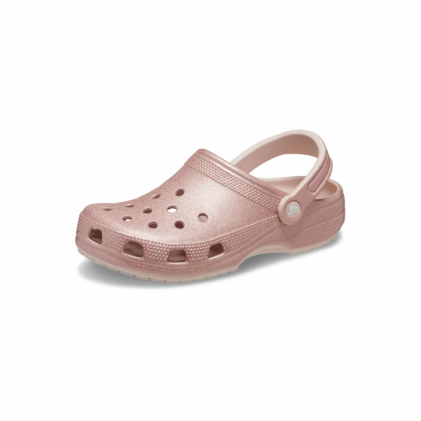 Crocs Classic Glitter Clog 37-38 EU Quartz Glitter