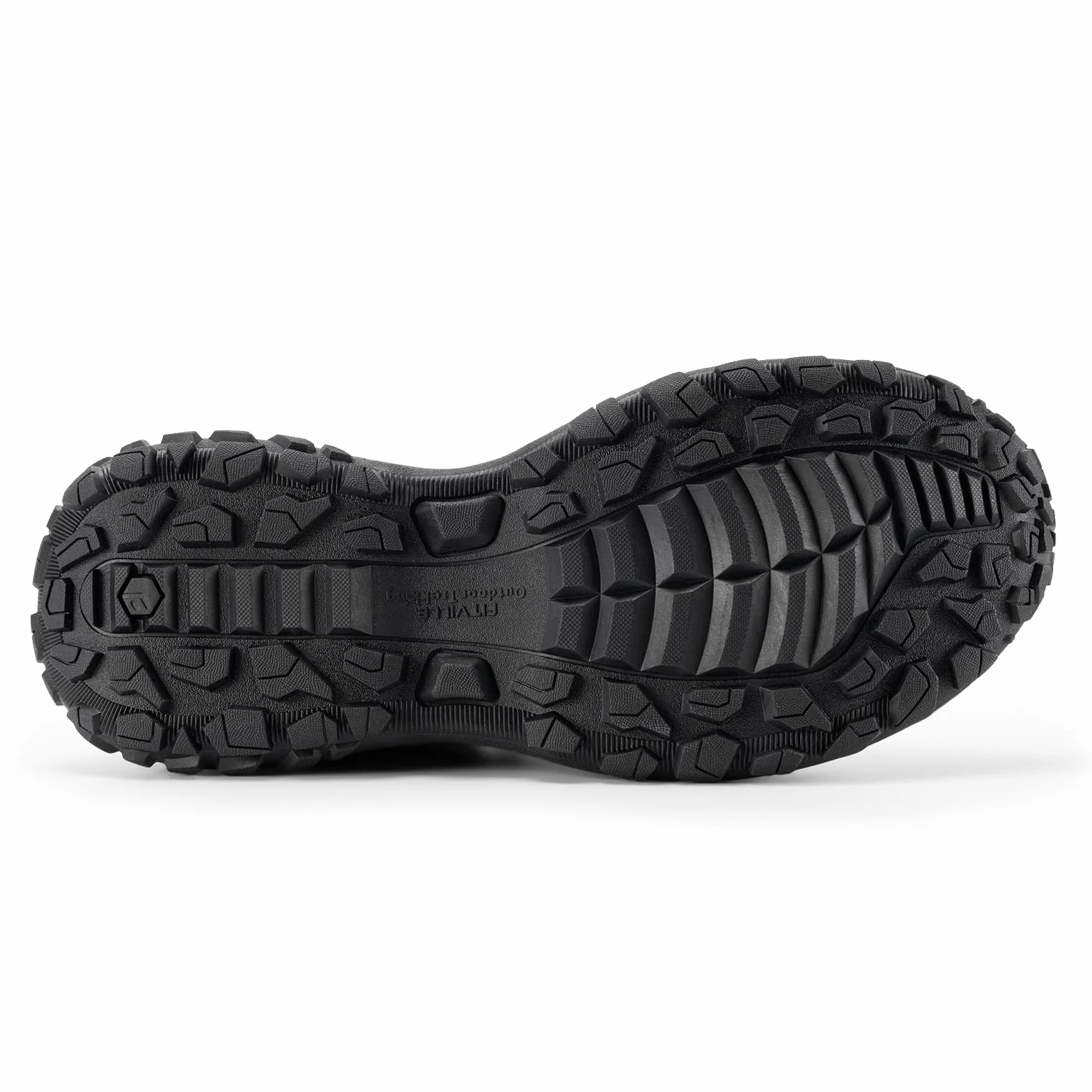 FitVille Zapatillas de Senderismo Hombre Extra Anchos Zapatos de Trekking Sin Cordones Transpirables Montaña Zapatillas Ligeros para Caminar Exterior Antideslizantes