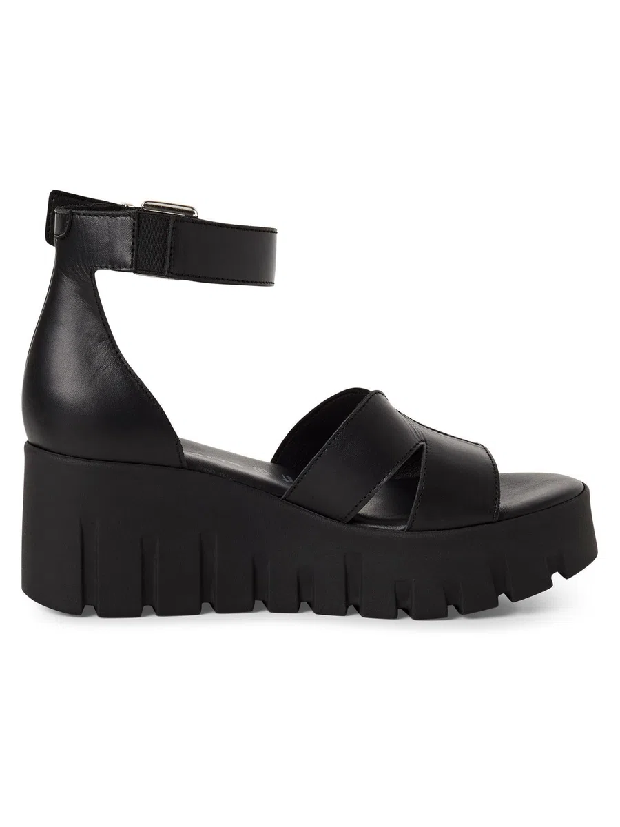 Tamaris Tamaris Damen 1-28701-46 Sandalias con cuñaMujer
