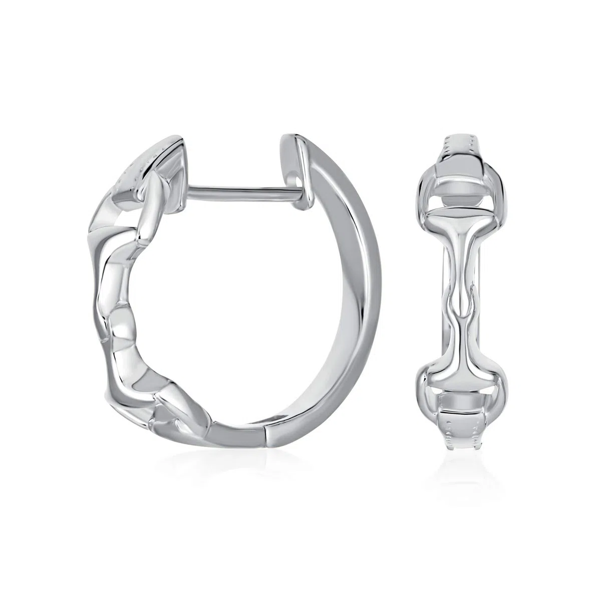 Pendientes De Aro Colgantes De Herradura Con Bozal De Caballo, Regalo Ecuestre De Cowgirl, Joyería Occidental Para Mujeres Adolescentes, Bañados En Oro Rosa En Plata Esterlina .925