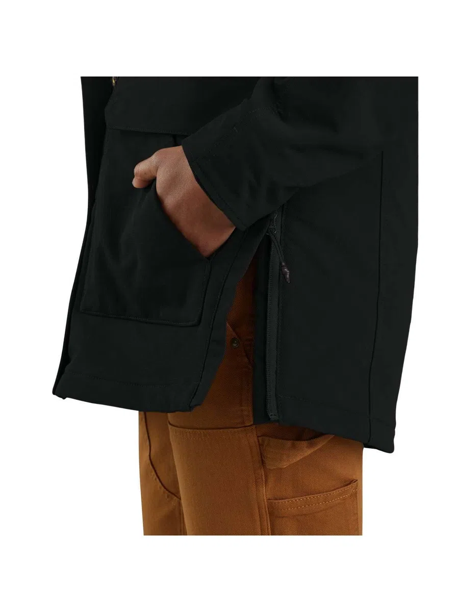 Carhartt Super Dux Relaxed Fit Aislado Tradicional Coat, Negro, L para Mujer