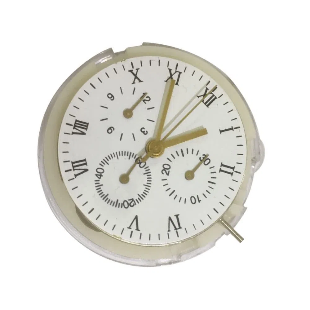 Movimiento de Reloj automático clon Retro Vintage para asiático 7753, Movimiento mecánico de Repuesto para reparación, Accesorios para Reloj 7753
