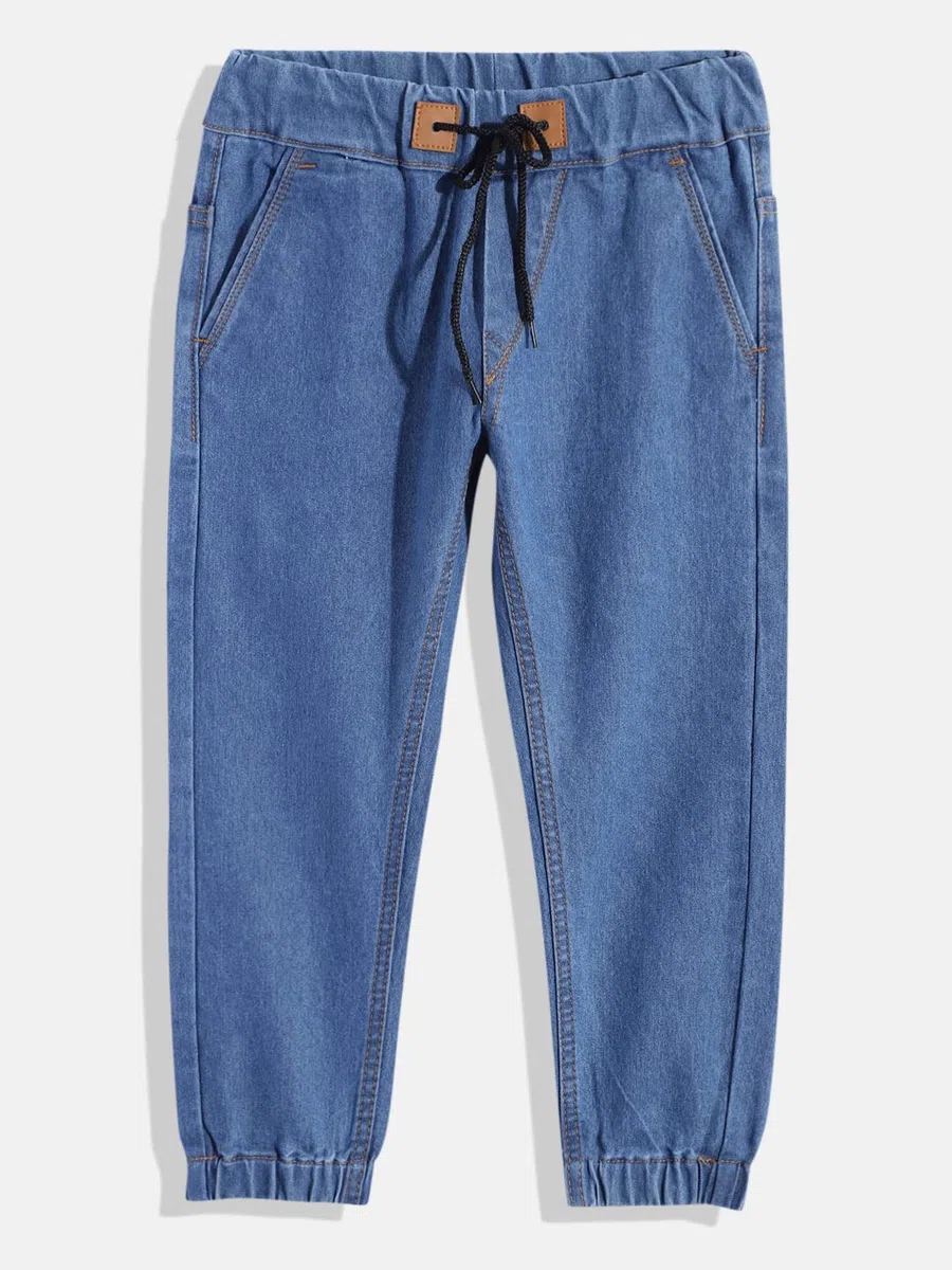 Urbano Juniors Pantalones de mezclilla de tiro medio ajustados para niños