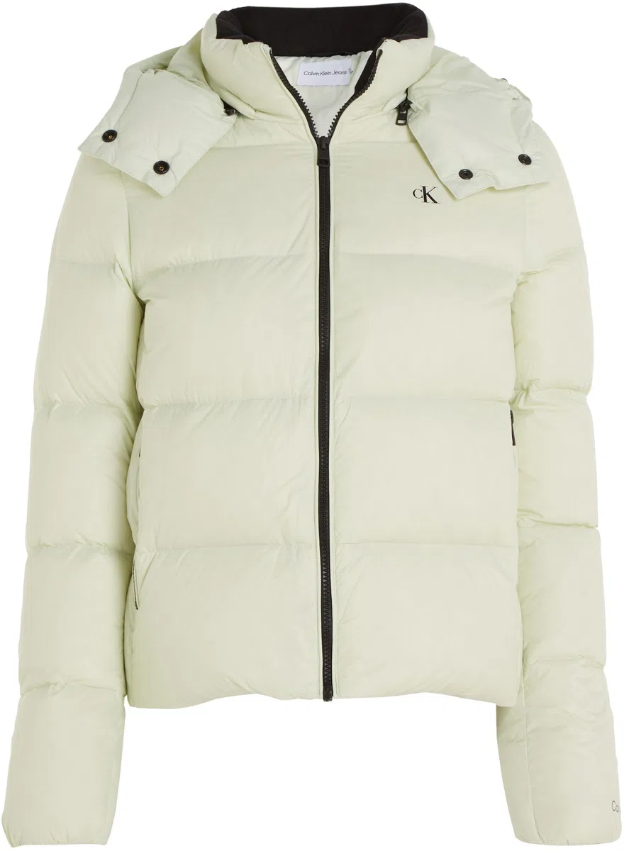 Calvin Klein Mw Down Archetype Short Puffer J20j221646 Chaquetas Acolchadas de Plumas Mujer (Pack de 1)