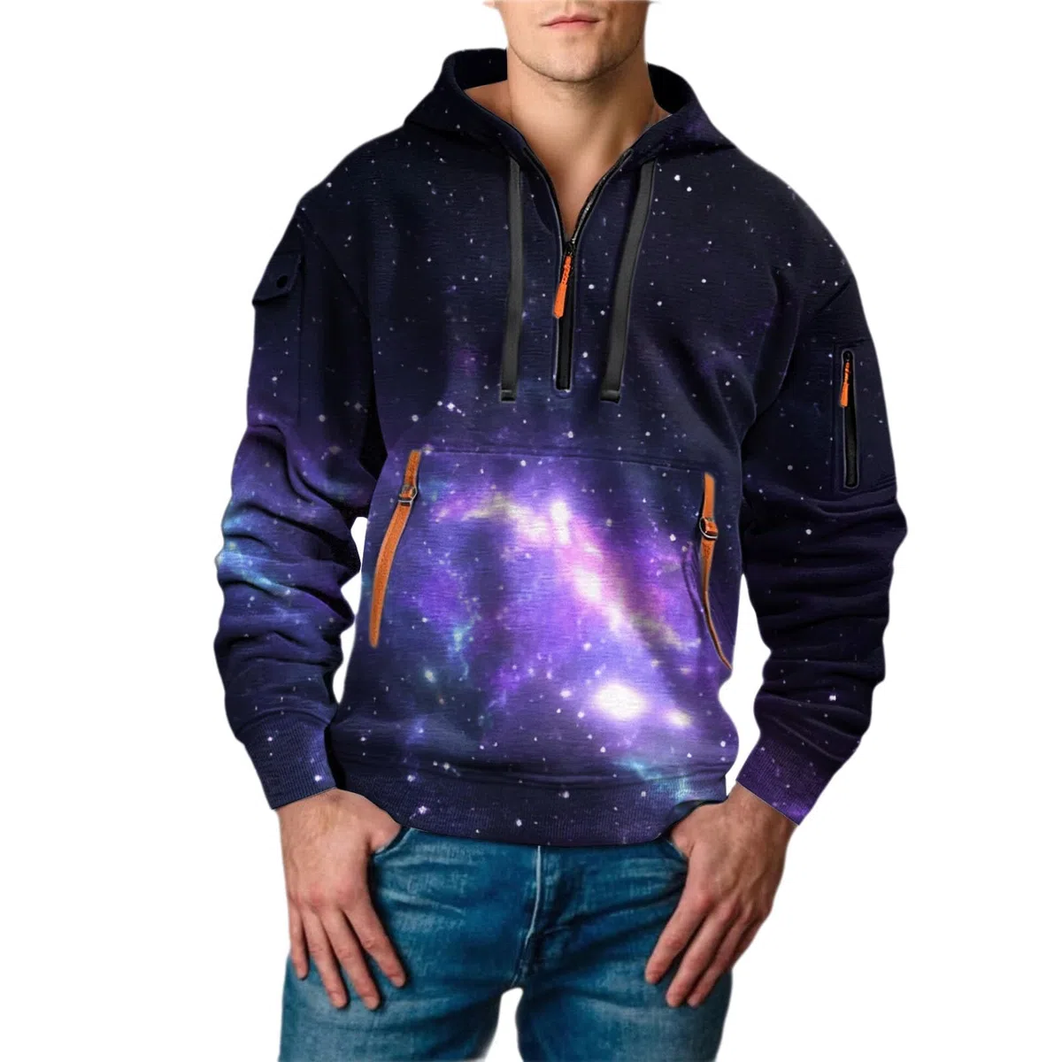Sudaderas con Capucha Corta Sudadera Y Cremallera De Un para Hombre, Estilo Casual Deportivo, Bolsillos. Tallas S A 5XL. Boxeo Hombre (Black, XXXL) Camisa Manga Larga Sin Mangas