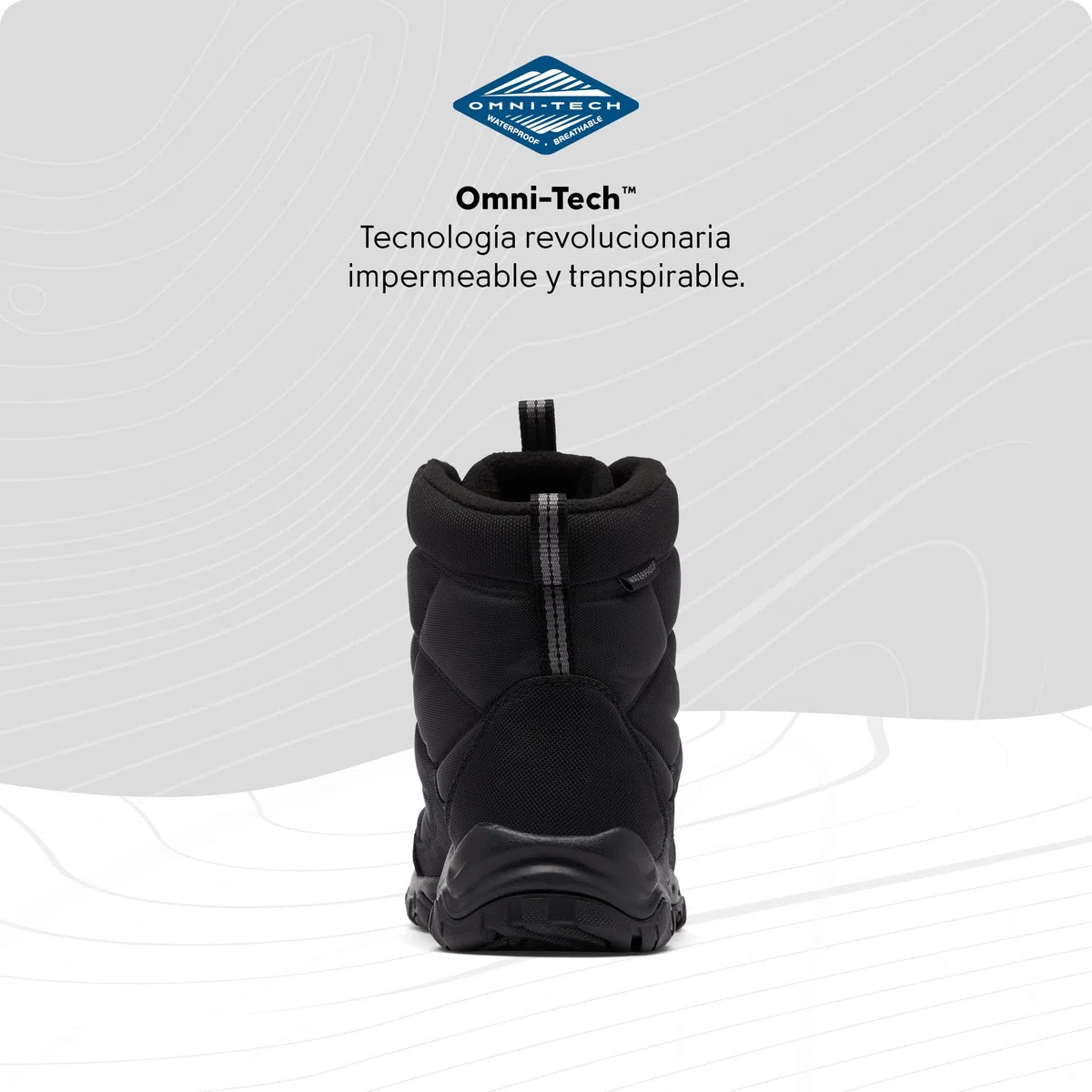 Columbia Botas de Nieve para Hombre, FIRECAMP