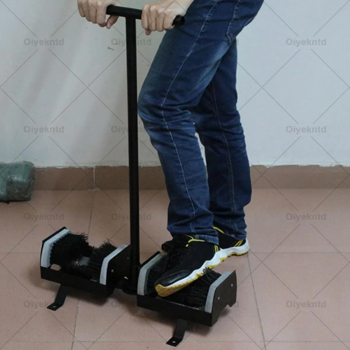 Rascador de botas resistente con asa, limpiador de zapatos para exteriores para una limpieza eficaz de botas y zapatos, ideal para todo el calzado al aire libre