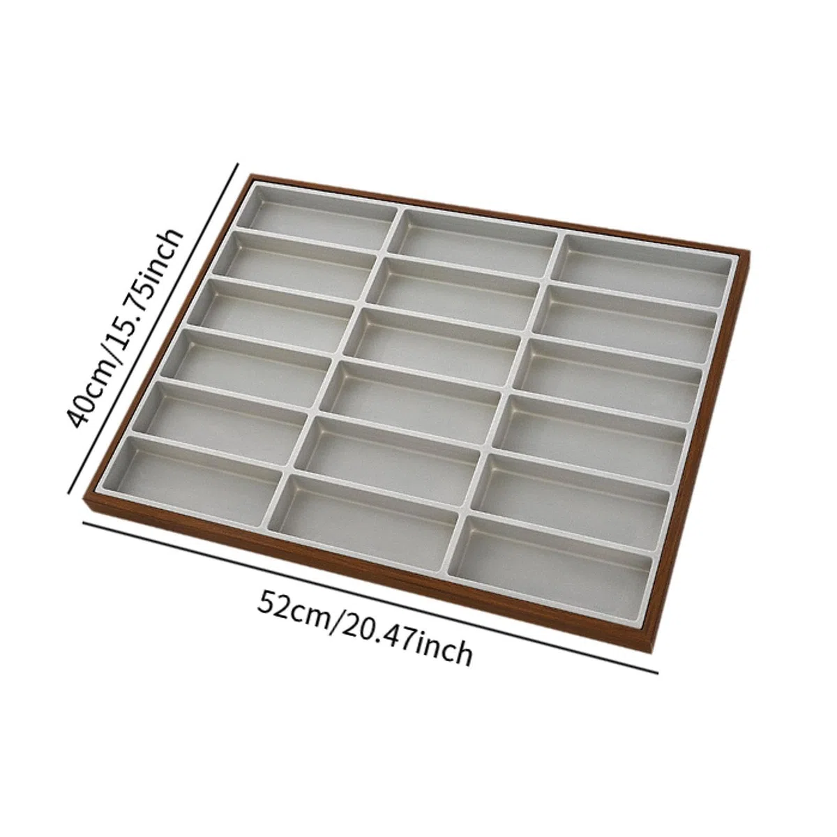 harayaa Bandeja Expositora para Gafas, Estuche de Almacenamiento para Gafas, Soporte Multiusos para Relojes, Organizador de Gafas de Sol, Estuche de Almacenam
