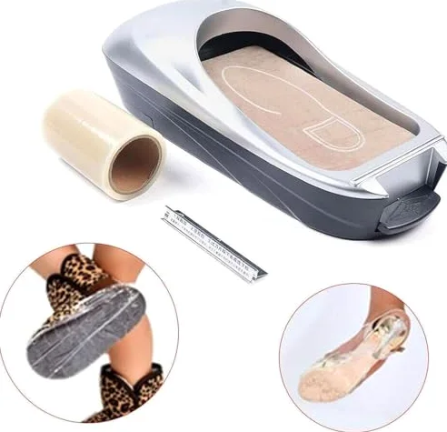 Rollos de recambio desechables para cubierta de zapatos para dispensador automático, protección de sala limpia, impermeable, antideslizante, duradero, ideal para uso médico, de laboratorio e