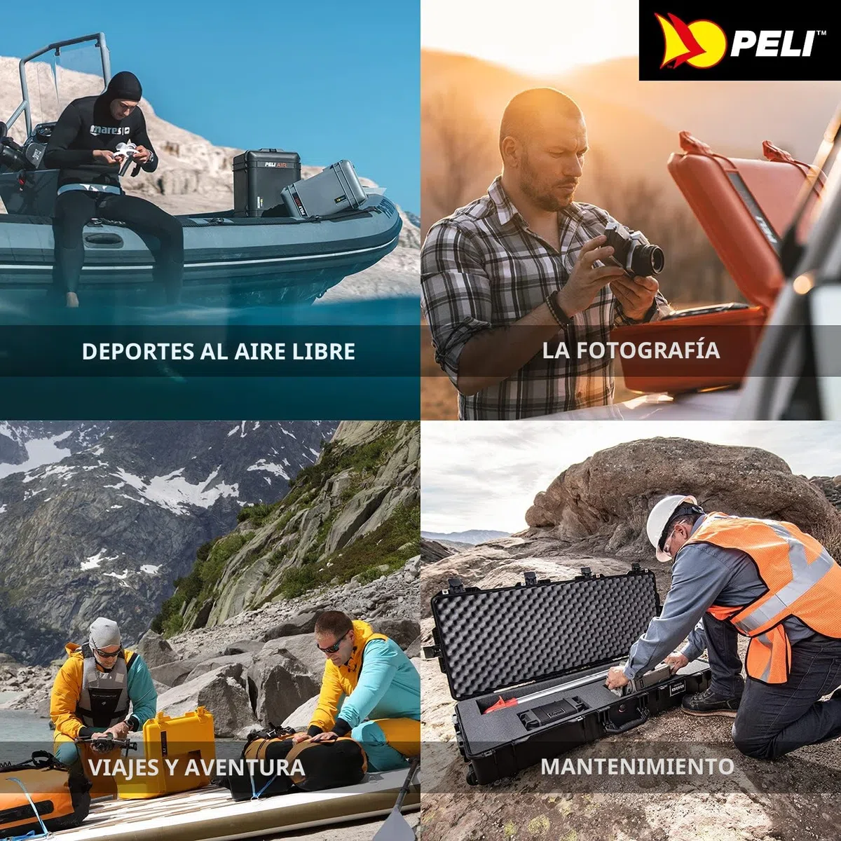 Peli Air 1535 - Maleta de protección Ligera con TrekPak