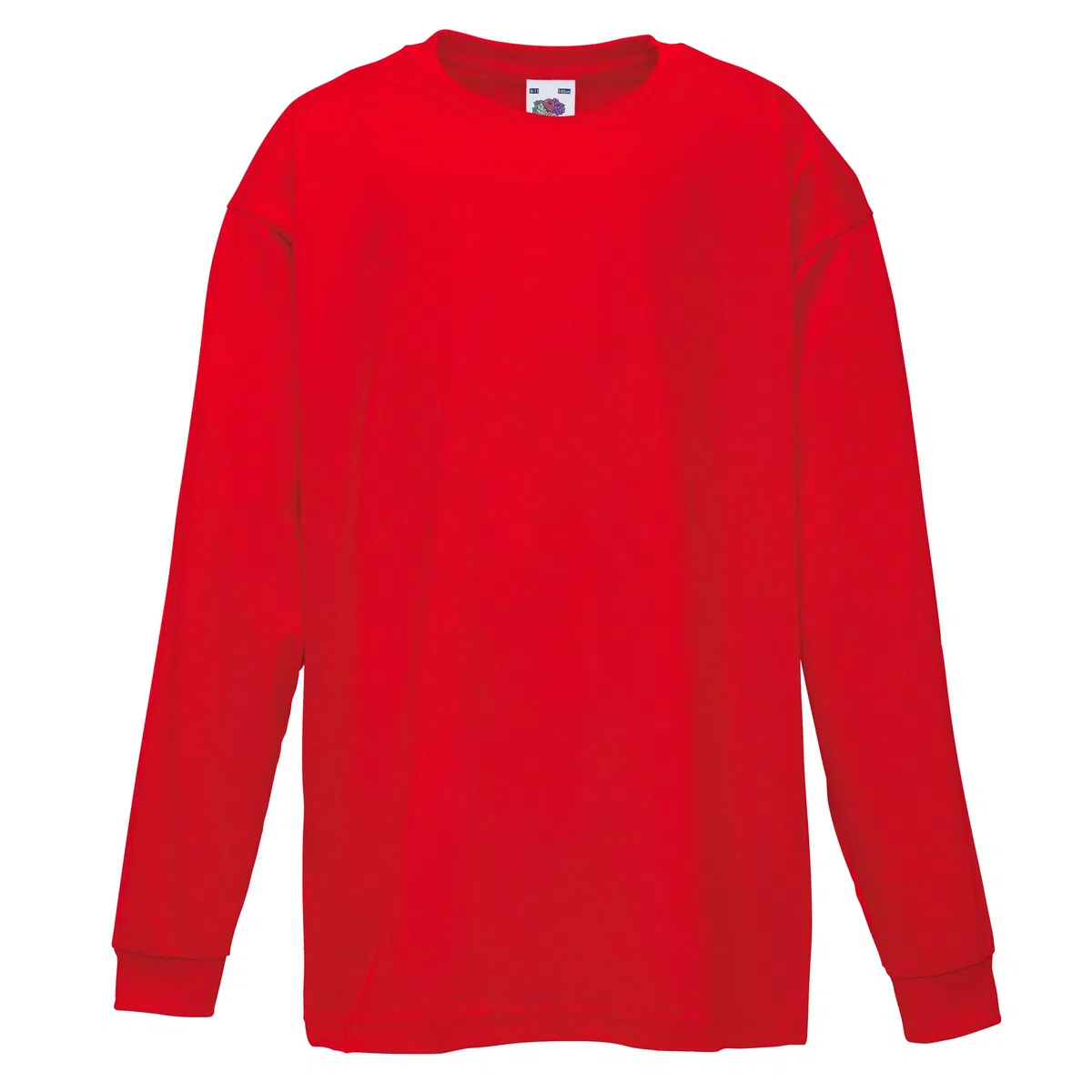 Fruit of the Loom- Camiseta de Manga Larga Valueweight para niños (Paquete de 2)