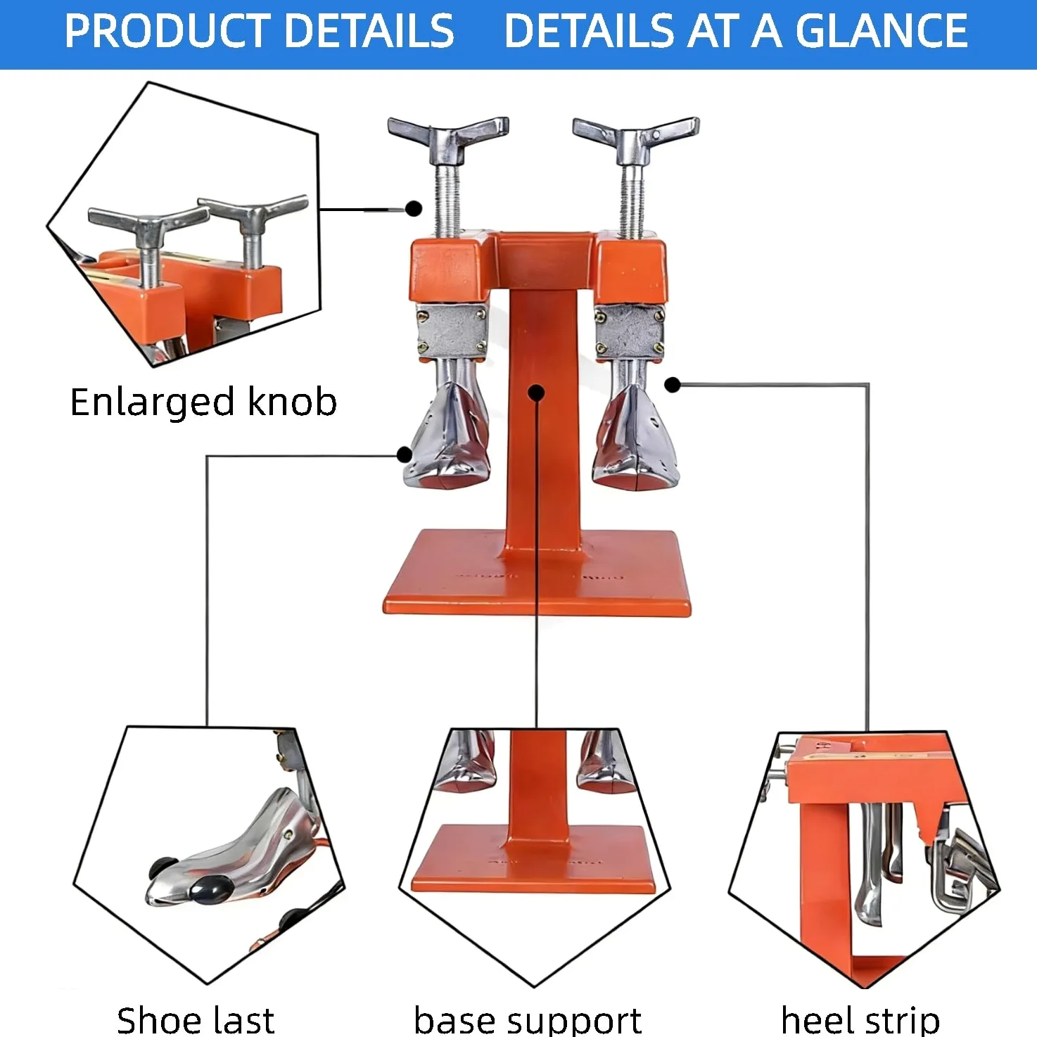 Estirador de zapatos de metal de 2 vías para hombres y mujeres, expansor de botas, ensanchador de zapatos, máquina moldeadora para zapatos ajustados, herramienta de adoquín