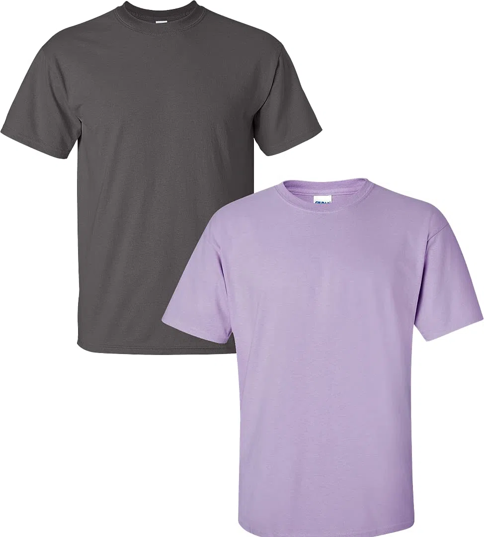 Gildan Camiseta, Mate (Pack de 10) para Hombre