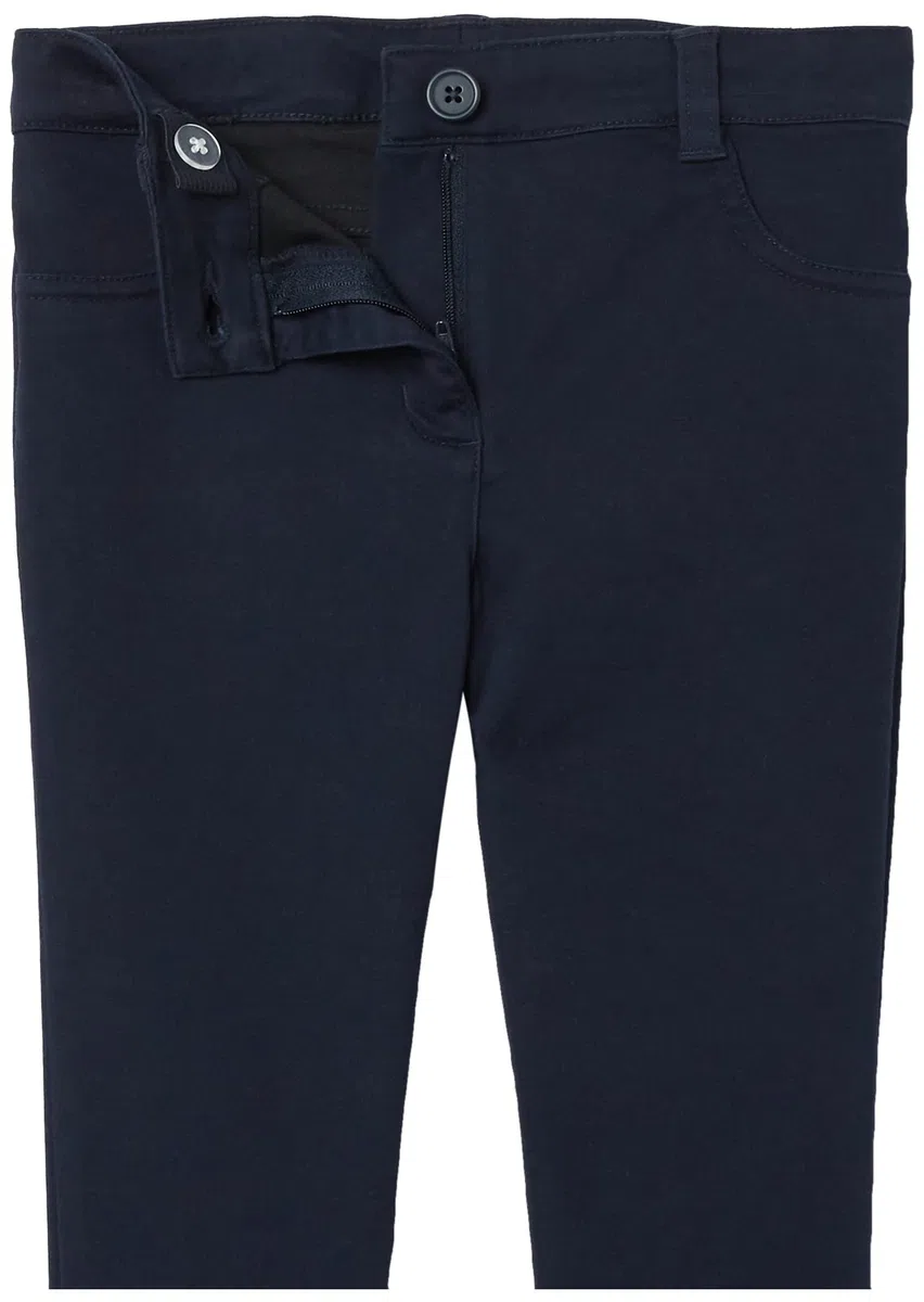 Nautica School Uniform Stretch Twill Skinny Leg Pant Pantalones para Niñas